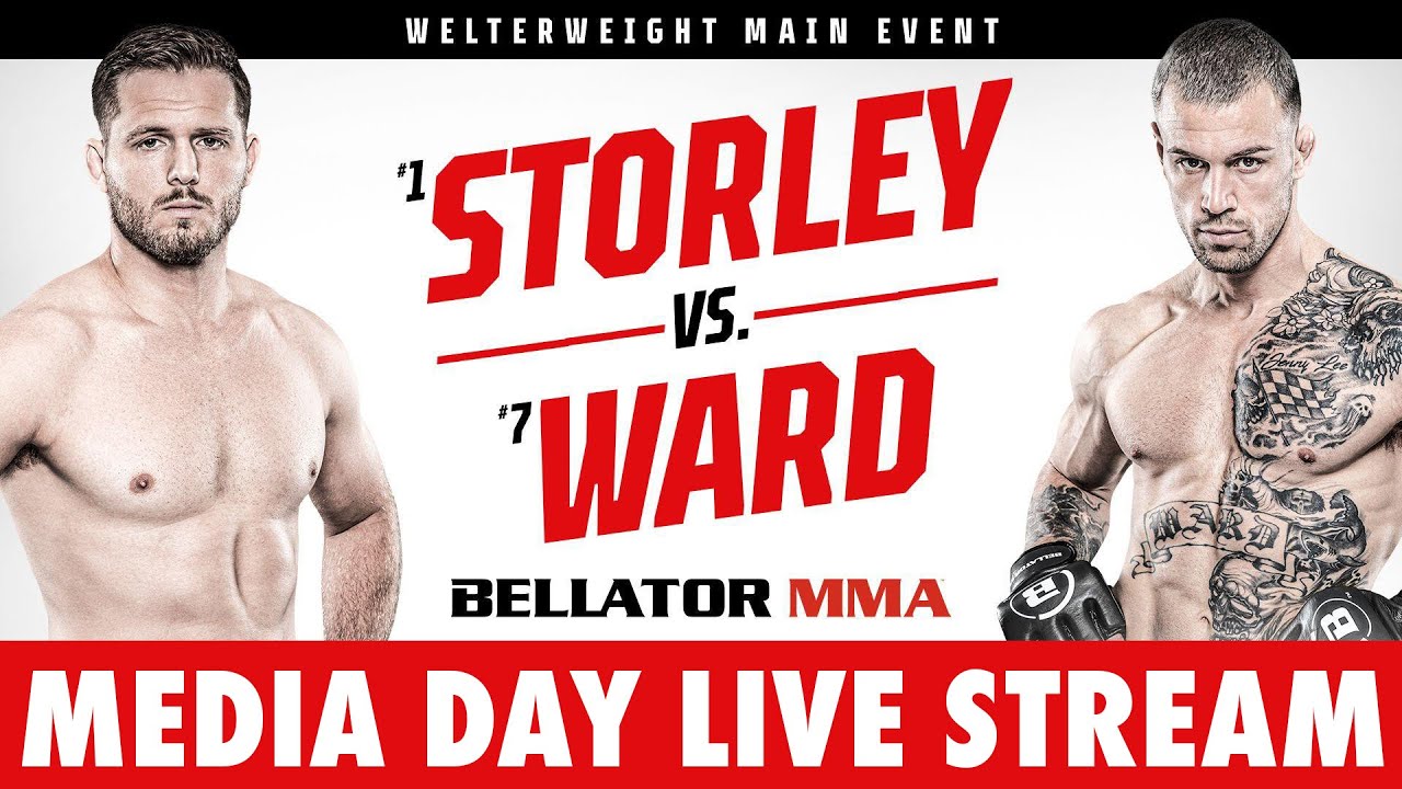 MEDIA DAY Bellator 298 - Storley vs