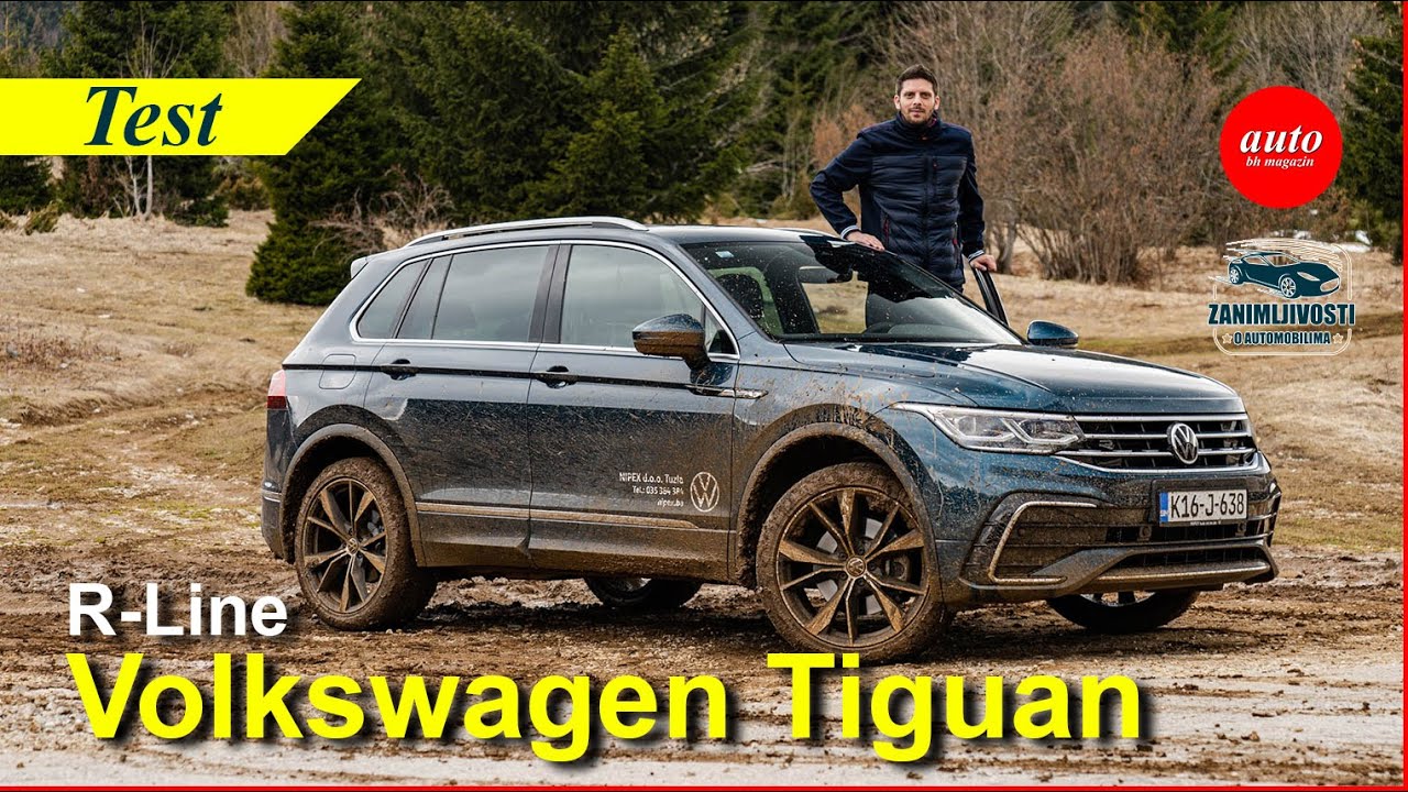 VW TIGUAN R-Line 2.0 TDI - Kompaktni SUV sa dušom terenca! - YouTube