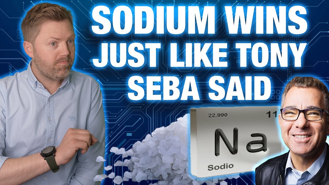Sodium Takes Over - Tony Seba’s Battery Prediction Comes True - YouTube