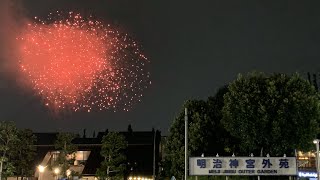 Meiji Jingu 2022 Fireworks | Tokyo Japan