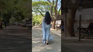 Slow motion walk in saree|| Farewell look   ✨ screenshot 4