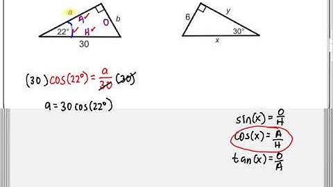 Right Triangle  Trig Review Part 3