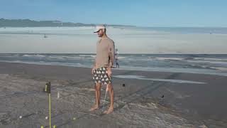 Kevin Harrington from Shark Tank - The Best Beach Golf Game!