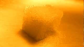 Full HD Cup Of Tea. A Sugar Cube Dissolving At 1920*1080p. Sample Video.