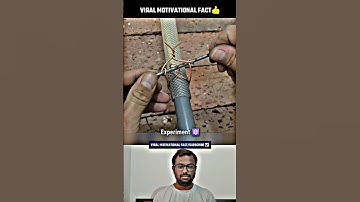 Genius Plumbing Trick ⚛️ SIGMA TEACHER EXPERIMENT PHYSICS EXPERIMENT #experiment #sigma #physics