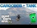 Grand Theft Auto V Challenges | CARGOBOB + TANK = AWESOME | DRIVING TANK OFF CHILIAD