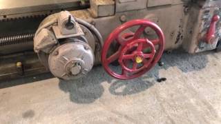 75x27'cc NILES HD Engine lathe, 2 carriages, Taper