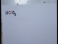 Numeros de oxidación del Cl y Cr en el Ácido clorico, Clorato y Dicromato de potasio.