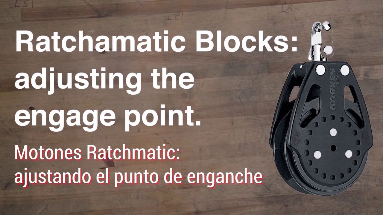 HARKEN RATCHAMATIC! Conoce el funcionamiento y conseguilas en JMSailing