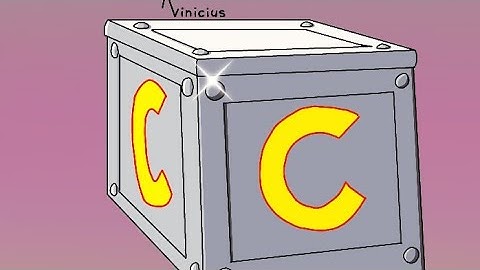 Drawing THE Iron Checkpoint Crate (Crash Bandicoot)