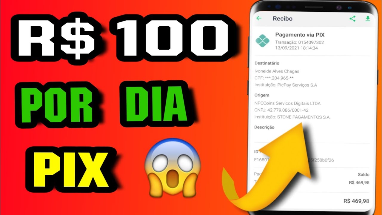 🤑Site Paga de R$ 100 a R$500 Por Dia Via PIX - COMO GANHAR DINHEIRO NA INTERNET GRÁTIS