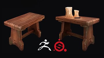 3D Game Prop Timelapse in Zbrush and Substance Painter