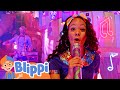 Rock Band (Shake it Together) | Blippi Songs 🎶| Educational Songs For Kids