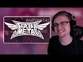 Reacting to babymetal  bxmxc live from the metal galaxy album