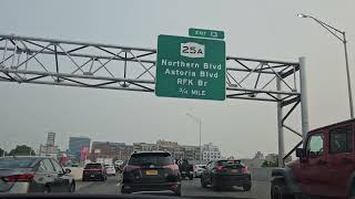 Driving Around Van Wyck Expressway towards The Bronx 💙❤️💚💛