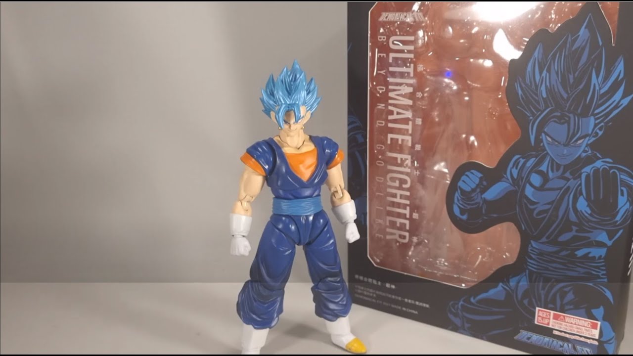 Demoniacal Fit Ultimate Fighter -Beyond Godlike (Figuarts Super Saiyan Blue  Vegito 2.0 Clone) Review 