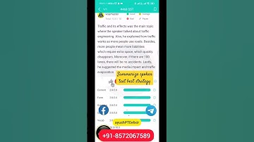 The best trick and strategy to score 10/10 in Summarize Spoken Text PTE