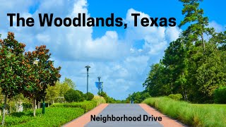 Drive through The Woodlands, Texas #plannedcommunity