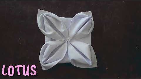 Performance Task - Table Napkin Folding
