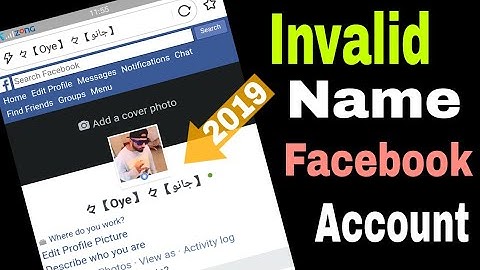 How to create invalid Name facebook account || new trick 2019 || by Technical Ab