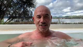 Temuera Morrison Promotes Polynesian Spa in Rotorua, New Zealand in June 2021