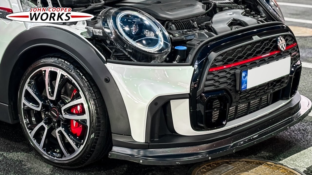 JCW세차 및 업다운힐 주행영상 VLOG/MINIJCW/미니에게도 봄이와요!