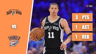 Carter Bryant - 3 Points, 1 Assist, 1 Rebound vs Thunder - Game 3 - 2026 Playoffs 119 Lbs Round 1 Thunder Page Ks Vs Bryson Burton Ok D1cd