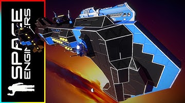 The Anuba Class Frigate! - Space Engineers