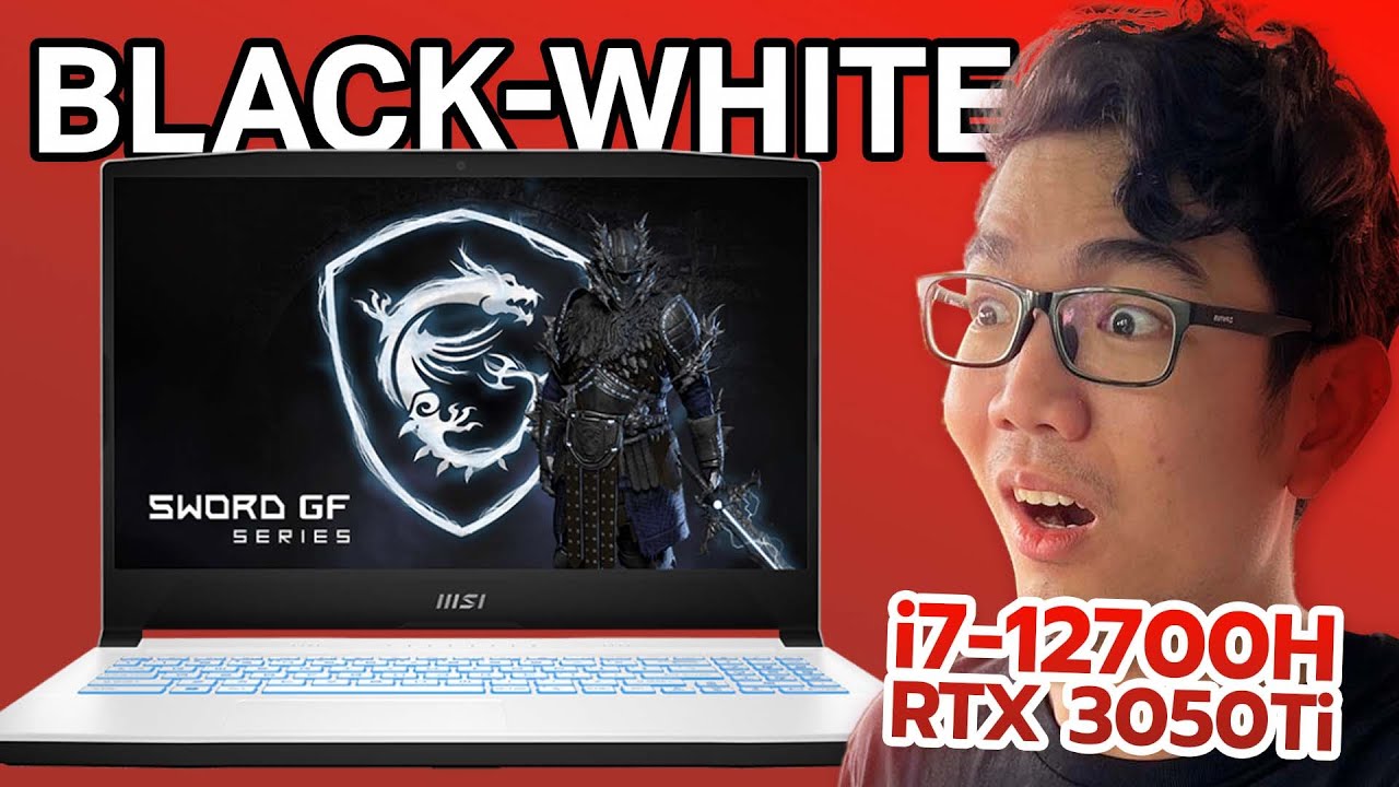 รีวิว MSI Sword 15 รุ่นใหม่ สายขาว สเปค i7-12700H + RTX 3050Ti