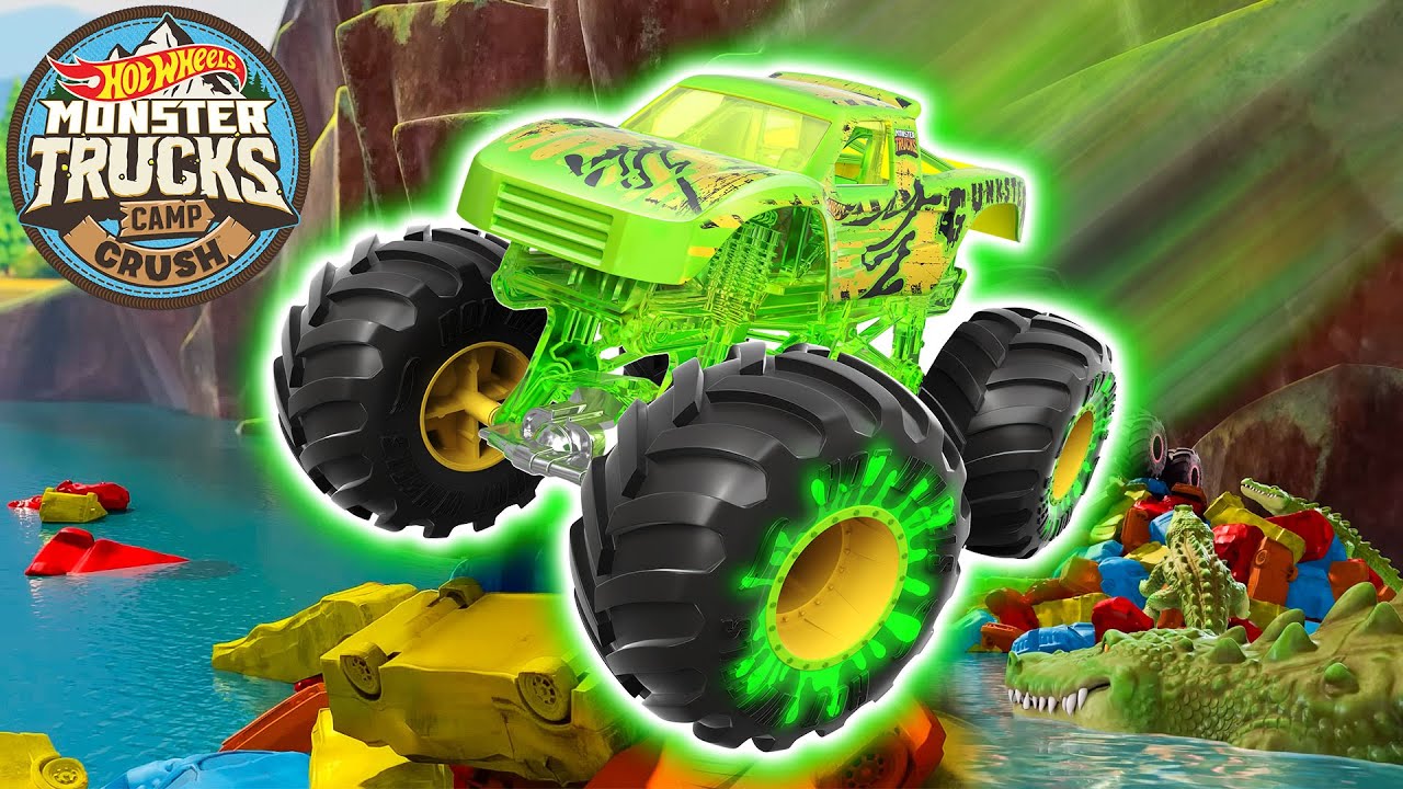 Hot Wheels Monster Trucks Take On Epic Courses for the Champions Cup! + More Cartoons for Kids