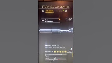 BEST *NO RECOIL* FARA 83 CLASS SETUP!!!