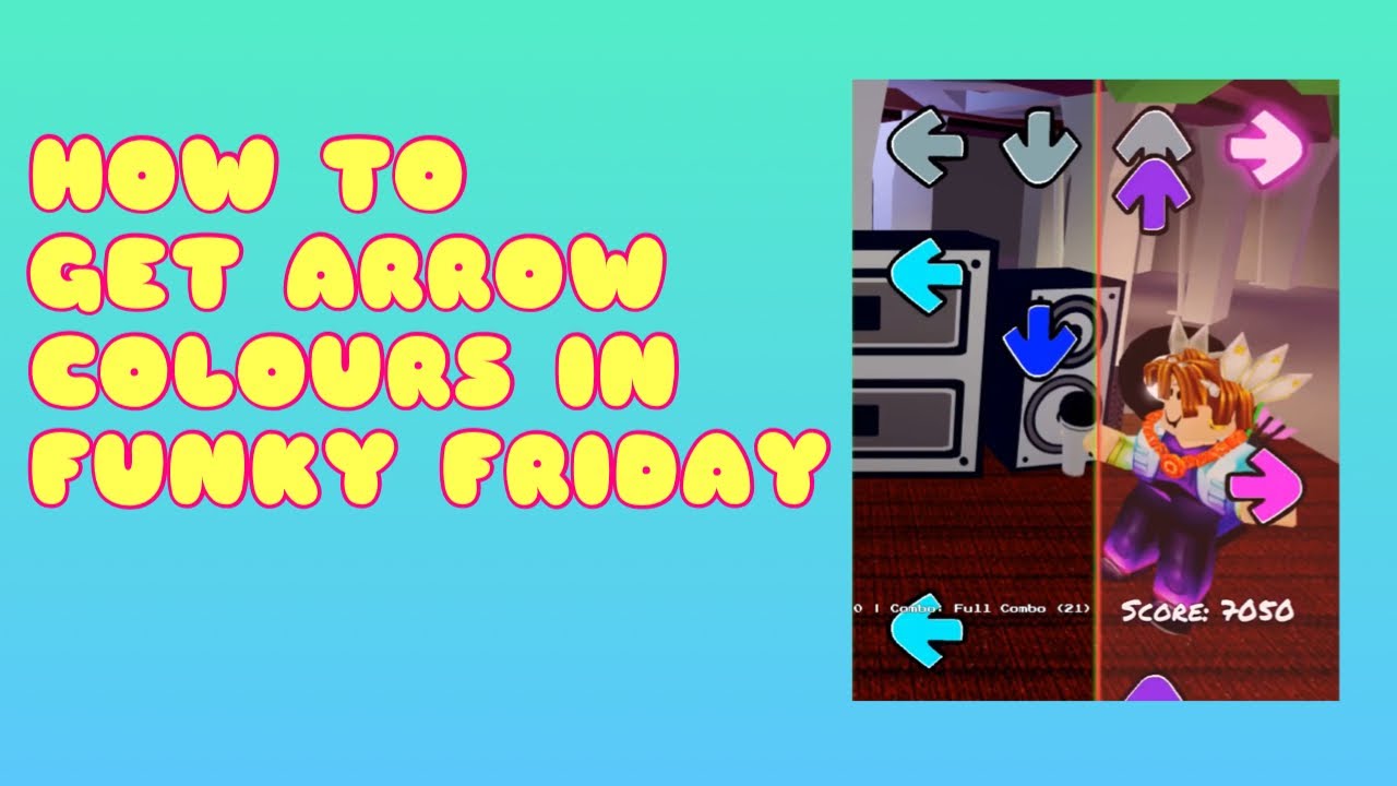 How To Get *NEW* ARROW COLORS In Roblox Funky Friday YouTube