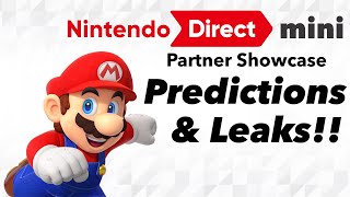 Predictions \& Leaks For Tomorrow’s Nintendo Direct Mini Partner Showcase