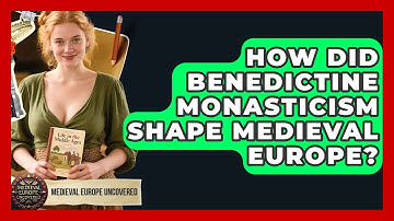 How Did Benedictine Monasticism Shape Medieval Europe? - Medieval Europe Uncovered