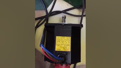 A06B-0034-B575 #Fanuc Ac Servo Motor USED 181029 testing OK, #cncparts ship to #France in 24hrs!