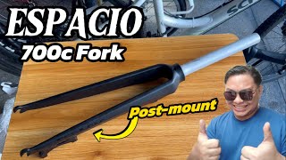 ESPACIO 700C Rigid Fork Review | #patscyclecorner