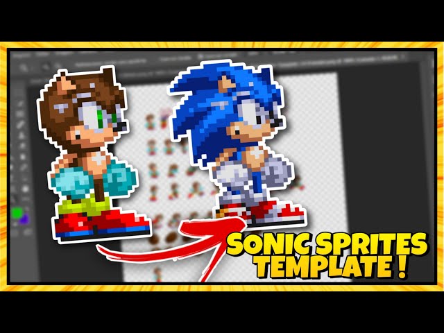 Sonic sprites teste download na descrição do vídeo