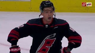 Evgeny Kuznetsov wants to do Bird cele after his first home game with Hurricanes (10 mar 2024)