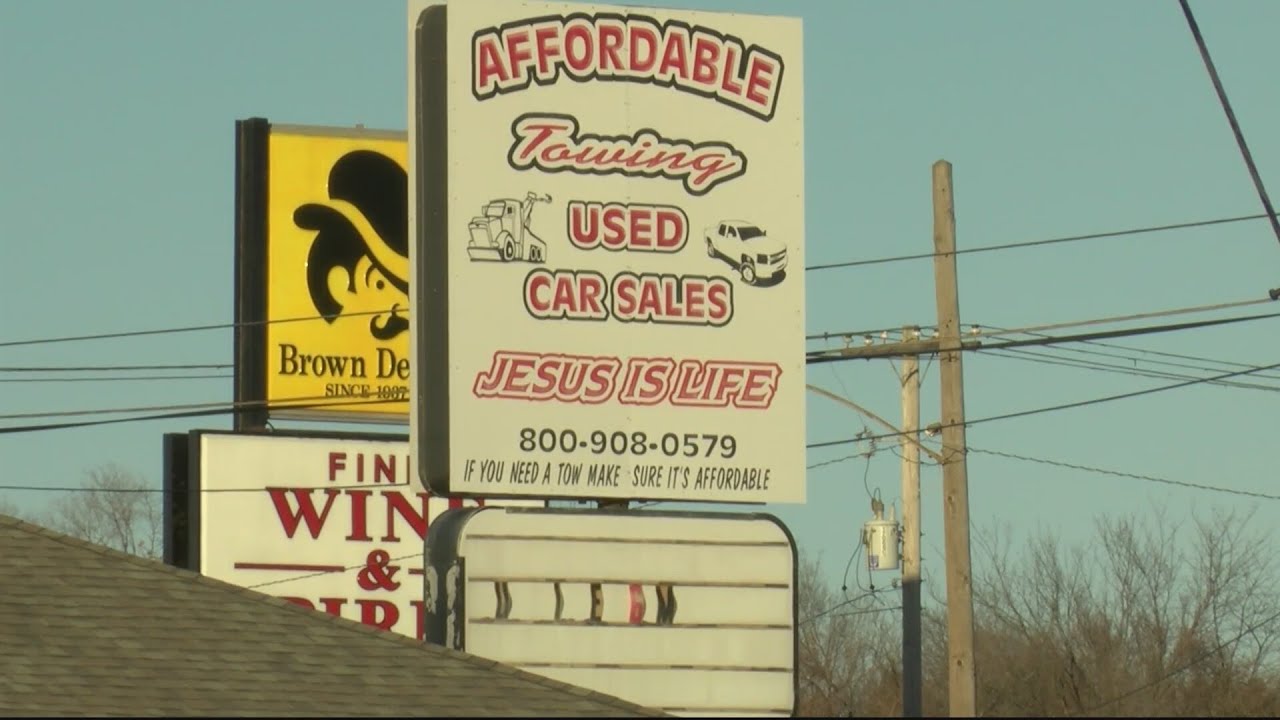 The City of Springfield's response to increased police calls at Affordable Towing properties