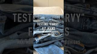 Testing “Curvy” Jeans: Fitjeans!