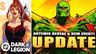 new Artemis  Reveal U0026 Details New Update U0026 Swdan Thing Event dc Dark Legion