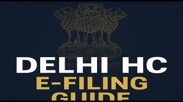 Delhi High Court E-Filing Procedure | Delhi High Court e-filing 2025 | #delhihighcourt #efiling