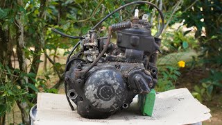 Suzuki TS125X Motorcycle Engine full Restoration by Restoration of Everything 61,260 views 1 year ago 20 minutes