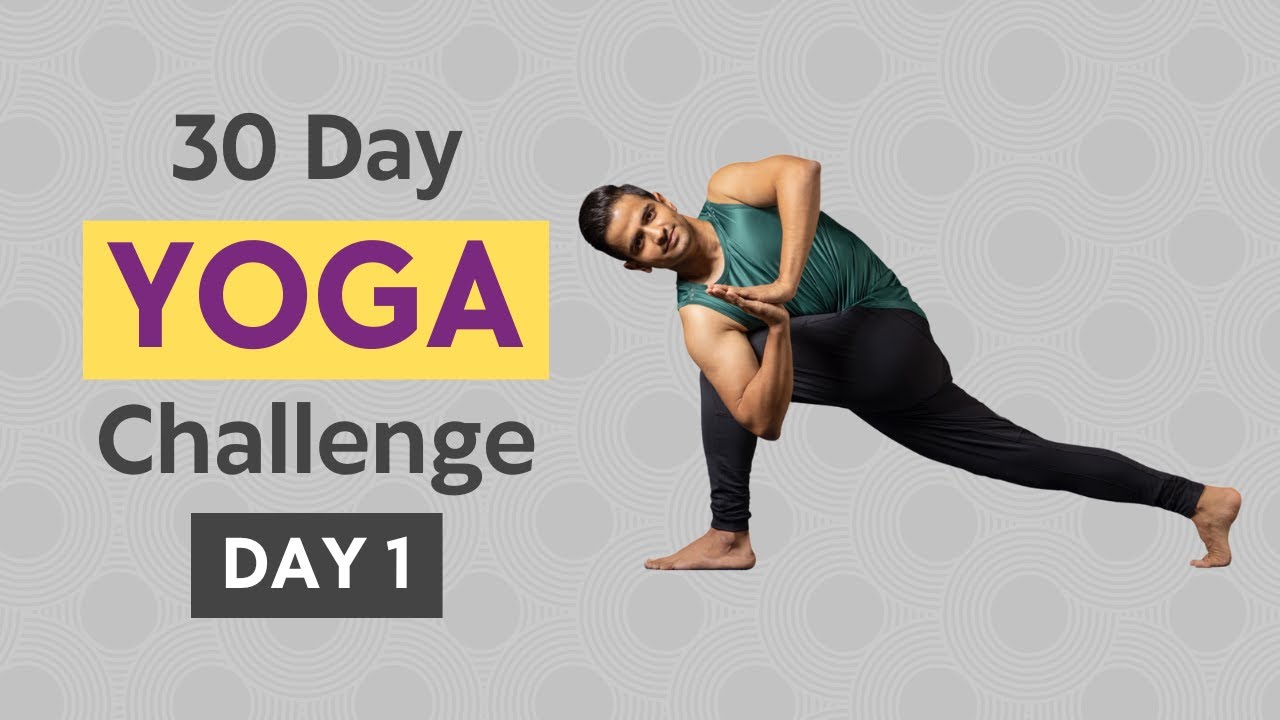 30-дневный курс йоги для начинающих | День 1 | Йога с Навином