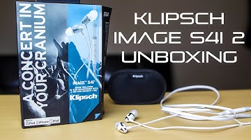 Klipsch Image S4i II (2) In-Ear Headphones Unboxing