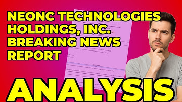 NeOnc Technologies: My Key Insight from Their Latest 8-K Update