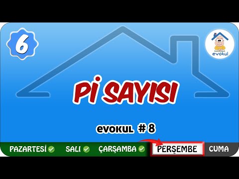 Pi Sayısı | 6. Sınıf #uzaktanegitim #evokul Kampı