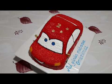 Making a car Cake 🚘 Maşın Tortunun yığılması 🚘