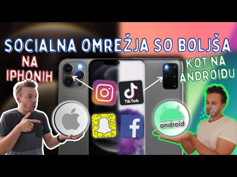 iPhoni so BOLJŠI za Instagram, TikTok in Snapchat kot Androidi!! ZAKAJ!??