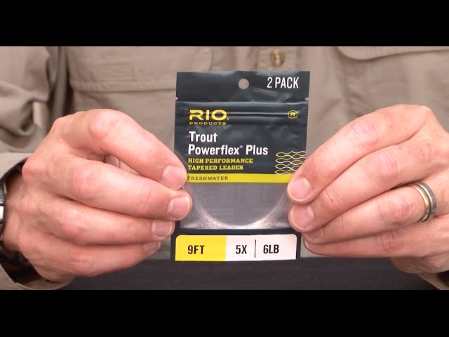 RIO Powerflex Plus Leader – Guide Flyfishing